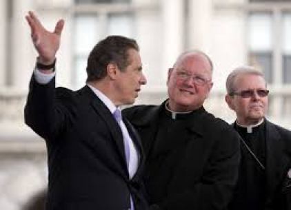 Bishop Ed with "pro-choice" Catholic governor.